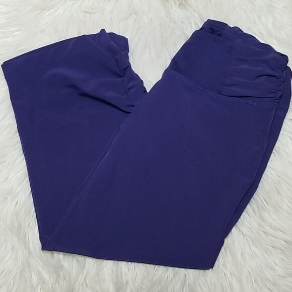 Ryka Blast Purple Semi Fitted Workout Pants - Picture 1 of 8
